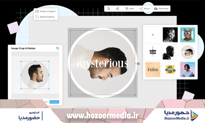 ProfilePictureMaker یکی از سایت هایی است که در تولید عکس پروفایل با هوش مصنوعی خدمات ویژه ای می دهد.